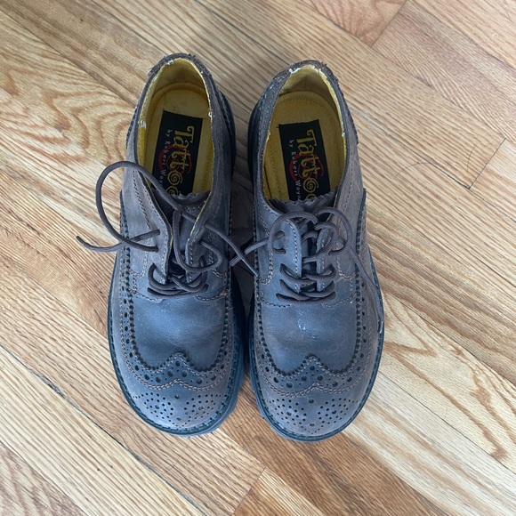 Vintage Oxford Leather Loafers | Tattoo by Robert Wayne | Women’s Sz 9 - Picture 7 of 9